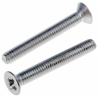 RS PRO Pozidriv Countersunk Stainless Steel Machine Screw 30mm M4 914-1790