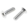 RS PRO Pozidriv Countersunk Stainless Steel Machine Screw 25 mm M8 914-1832