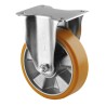 Tente Fixed Castor, 600 kg Load Capacity, 160 mm Polyurethane Wheel, 50 mm Width, Pressed Steel Frame with 3678ITP160P63