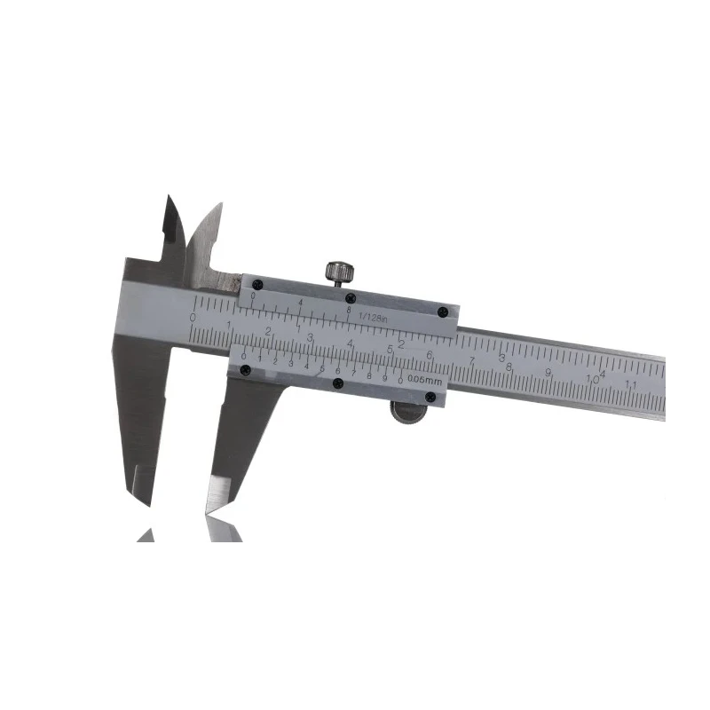 RS PRO Caliper 150 mm Metric Vernier Caliper with 0.05 mm Resolution and Locking Screw 200-5406