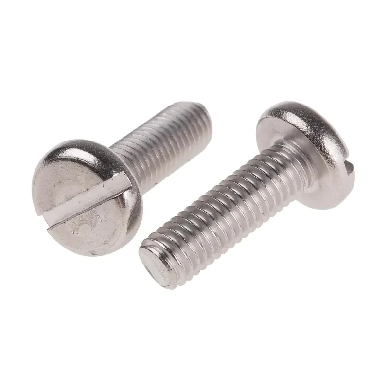RS PRO Slot Pan Stainless Steel Machine Screw 25 mm M8 914-1854