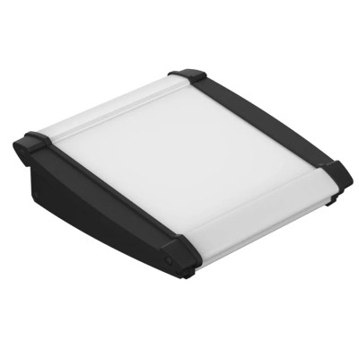 Bopla Alu-Topline Series Black Aluminium Desktop Enclosure Sloped Front 150mm x 181.2mm x 53.2mm 92850150.HMT1 ATPH 1850-0150