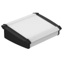 Bopla Alu-Topline Series Black Aluminium Desktop Enclosure Sloped Front 200 mm x 181.2 mm x 92865200.HMT1 ATPH 1865-0200