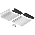 Bopla Alu-Topline Series Black Aluminium Desktop Enclosure Sloped Front 200 mm x 181.2 mm x 92865200.HMT1 ATPH 1865-0200