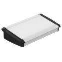 Bopla Alu-Topline Series Black Aluminium Desktop Enclosure Sloped Front 300mm x 181.2mm x 68.2mm 92865300.HMT1 ATPH 1865-0300