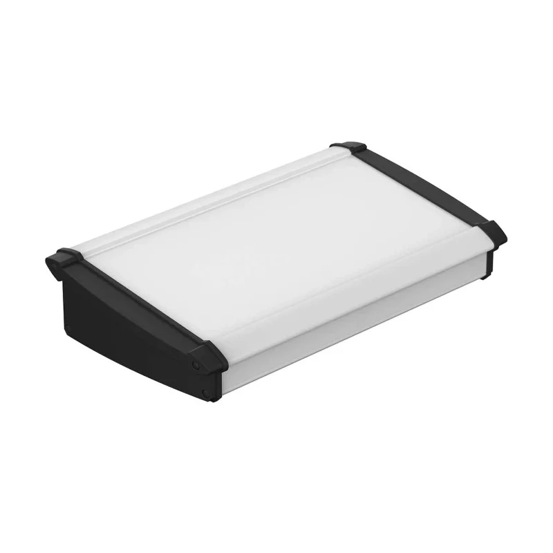 Bopla Alu-Topline Series Black Aluminium Desktop Enclosure Sloped Front 300mm x 181.2mm x 68.2mm 92865300.HMT1 ATPH 1865-0300