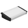 Bopla Alu-Topline Series Black Aluminium Desktop Enclosure Sloped Front 300mm x 181.2mm x 68.2mm 92865300.HMT1 ATPH 1865-0300