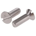 RS PRO Slot Drive Countersunk Stainless Steel Machine Screw M8 x 25 mm 914-1920