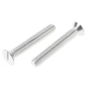 RS PRO Slot Countersunk Stainless Steel Machine Screw M8 50mm A4 Grade 914-1939