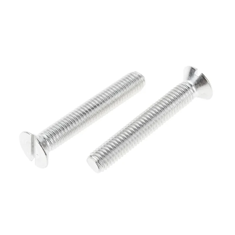RS PRO Slot Countersunk Stainless Steel Machine Screw M8 50mm A4 Grade 914-1939