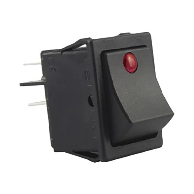 RS PRO Illuminated DPST On-Off On-Off Rocker Switch Panel 20A 250V AC Polyester Housing 914-3563