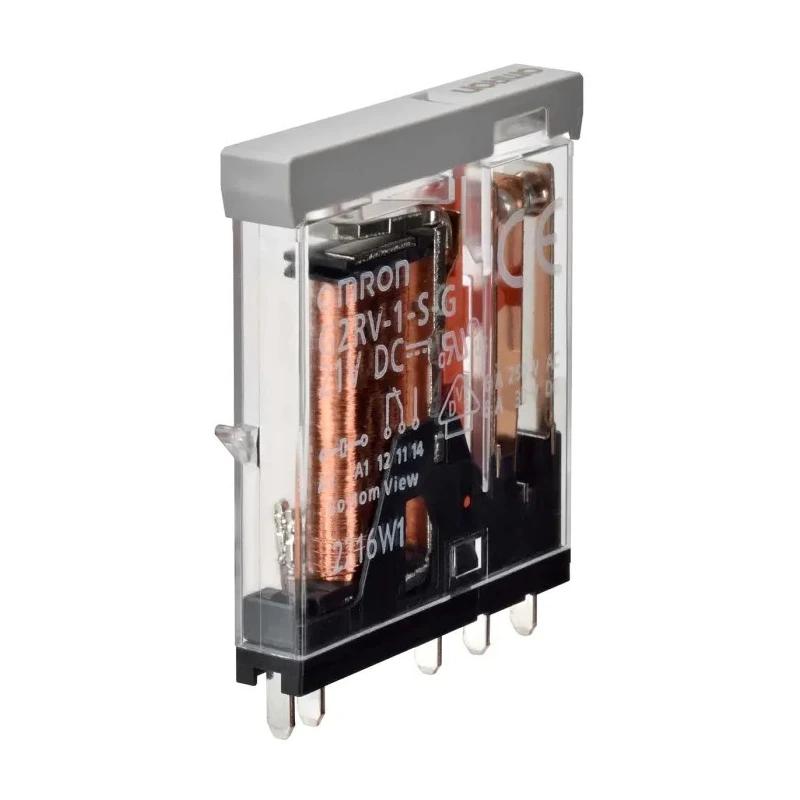 Omron Plug-in Signal Relay 21V DC Coil 50mA SPDT Contact Configuration G2RV-1-S-AP-G 21VDC