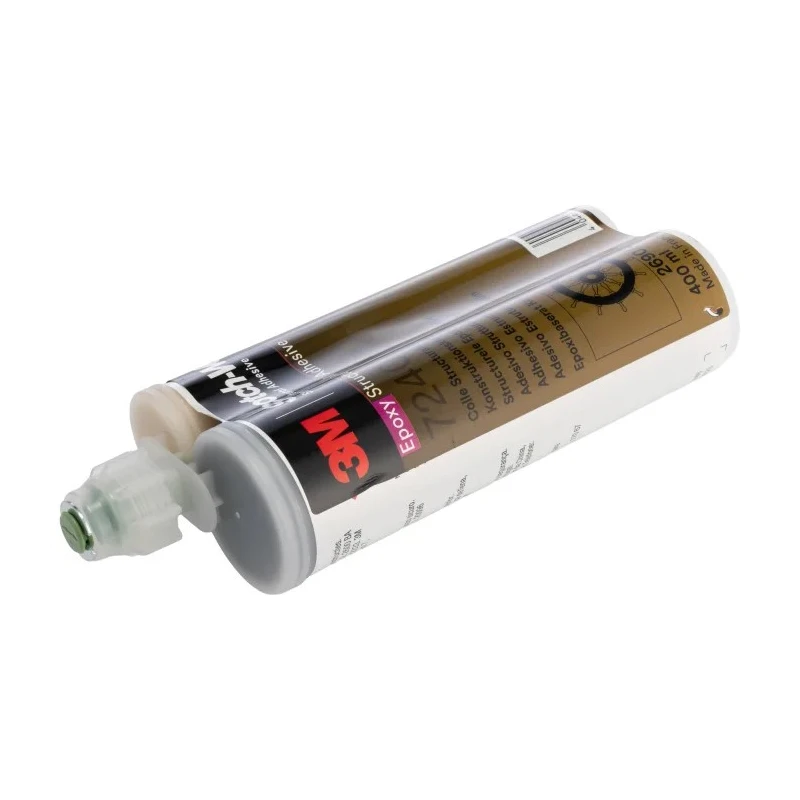 3M Scotch-Weld Black Epoxy Resin Adhesive Cartridge 400 ml for Aluminium, Metal, Glass 7240 B/A