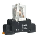 Relpol DIN Rail Power Relay 253V AC Coil 12A Switching Current RY2-1012-26-5230