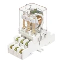 Relpol 11 Way 250V AC DIN Rail Relay Socket for use with RUC relay GUC-11