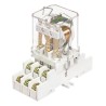Relpol 11 Way 250V AC DIN Rail Relay Socket for use with RUC relay GUC-11
