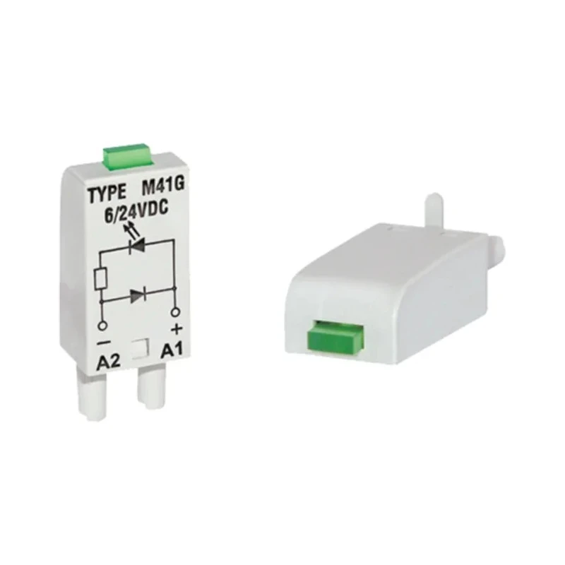 Relpol Pluggable Function Module LED Accessory UL CE CSA RoHS EAC M61G-GREY