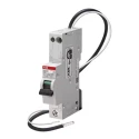 ABB Residual Current Circuit Breaker with Overload Protection, 32A Current Rating 2CSR255051R1325 DSE201 B32 AC30 - N Blue