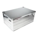 RS PRO Metal Waterproof Watertight Transit Case 1680 mm x 785 mm x 700 mm 914-4112