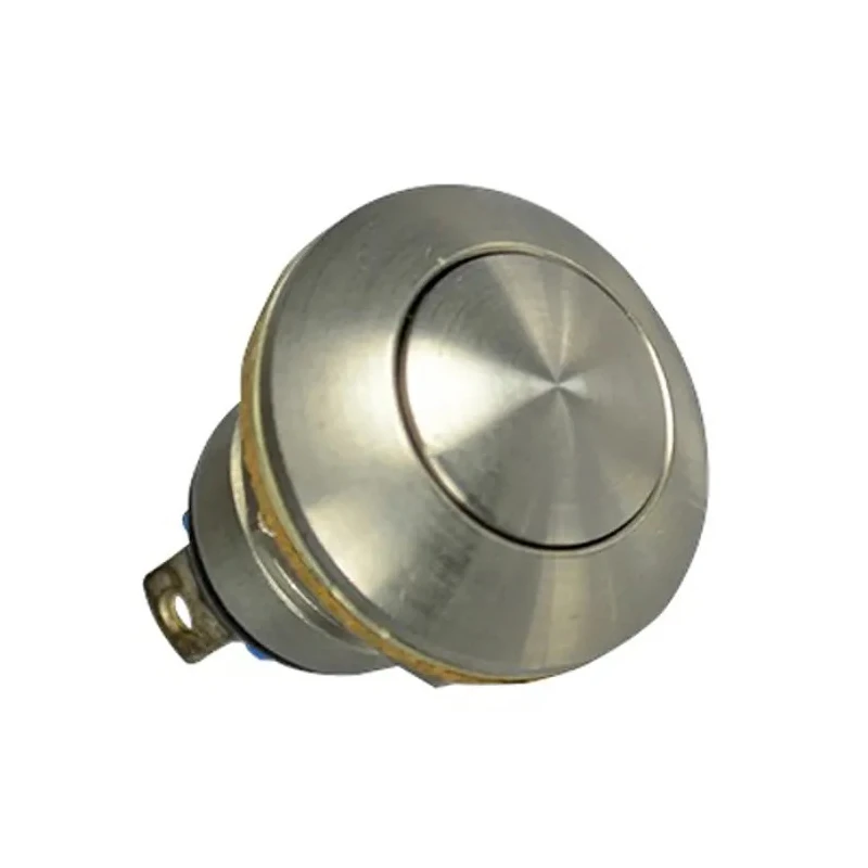 Otto P8 Series Push Button Switch, Momentary, Panel Mount, SPDT, Grey LED, IP64/IP68S/IP69K, 115 V AC, 10A P8-V316314