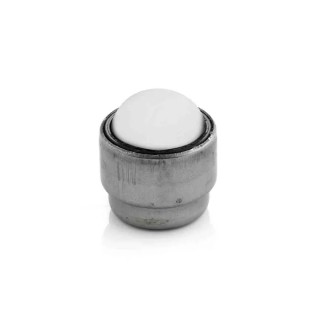 ALWAYSE Ball Transfer Unit with 25.4 mm Diameter, Press Fit Mount, Polyamide 66 Ball 170014