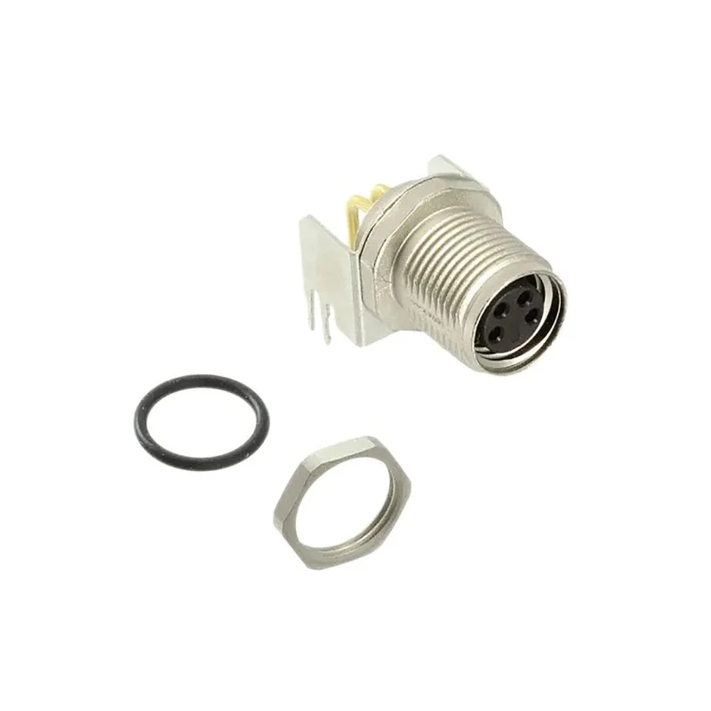 TE Connectivity Circular Connector, 4 Contacts, PCB Mount, M8 Connector, Socket, Female, IP67, 30V, 4A, Bayonet 3-2172091-2