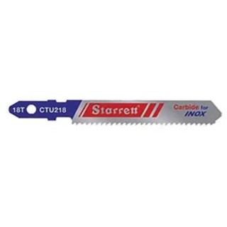Starrett 18 Teeth Per Inch Stainless Steel Bi-Metal Jigsaw Blade 50 mm CTU218-2