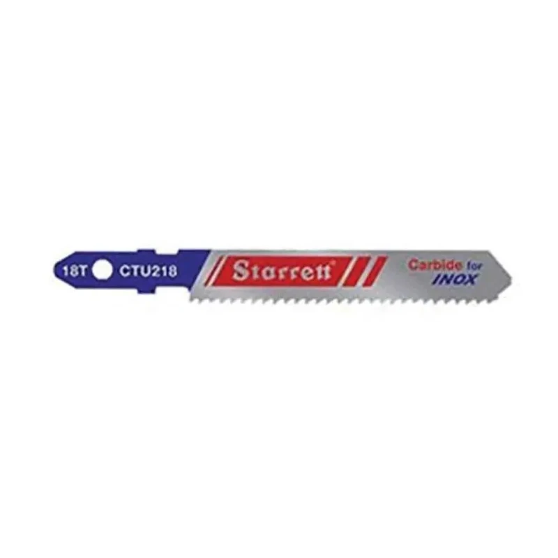 Starrett 18 Teeth Per Inch Stainless Steel Bi-Metal Jigsaw Blade 50 mm CTU218-2
