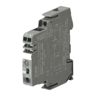 ABB EPD24 Electronic Circuit Breaker 3A 24V DIN Rail Mount EPD24