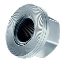 Heico Delta Protect Steel Wedge Locknut Size M8 Width 17.9mm H-HLM-8