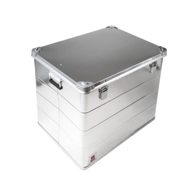 RS PRO Metal Waterproof Watertight Transit Case, Anodised Aluminium, 780 mm x 585 mm x 600 mm, Lockable, 12kg 914-4073