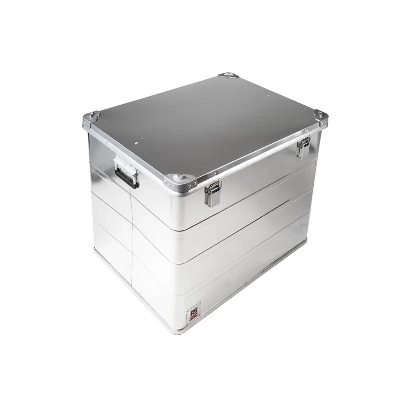 RS PRO Metal Waterproof Watertight Transit Case, Anodised Aluminium, 780 mm x 585 mm x 600 mm, Lockable, 12kg 914-4073