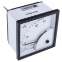 HOBUT Analogue Panel Ammeter 100 A AC/DC, CT Operated DIN Moving Iron, Accuracy Class 1.5 D72SD5A/0-150A