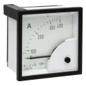 HOBUT Analogue Panel Ammeter 100 A AC, 72 mm x 72 mm, Class 1.5 Moving Iron D72SD