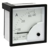 HOBUT Analogue Panel Ammeter 100 A AC, 72 mm x 72 mm, Class 1.5 Moving Iron D72SD