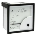 HOBUT Analogue Panel Ammeter 100 A AC, 72 mm x 72 mm, Class 1.5 Moving Iron D72SD