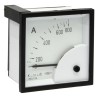 HOBUT Analogue Panel Ammeter 100 A AC, 72 mm x 72 mm, Class 1.5 Moving Iron D72SD