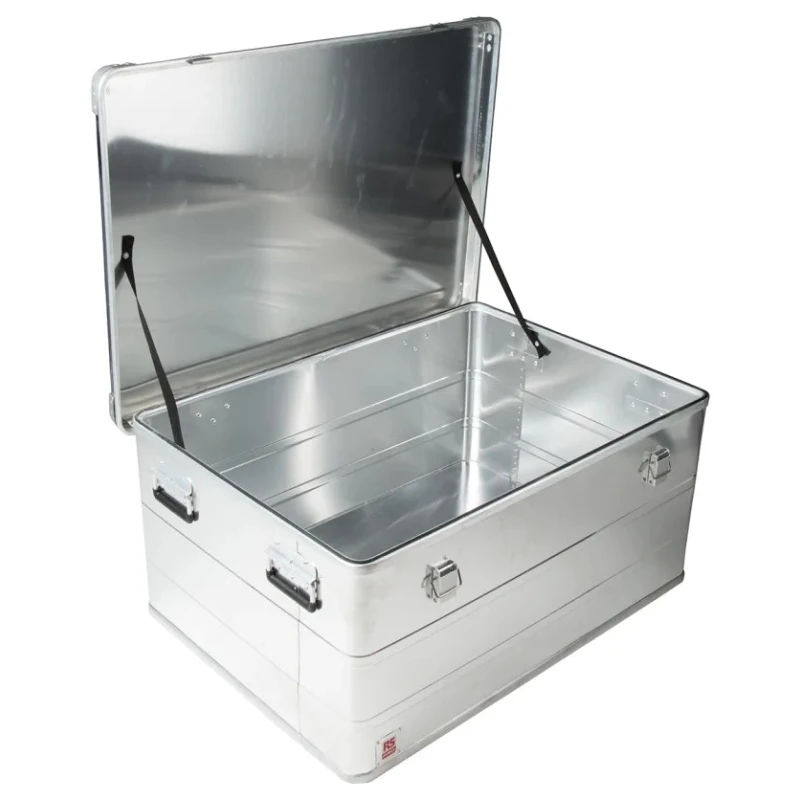 RS PRO Metal Waterproof Watertight Transit Case 930 mm x 675 mm x 480 mm 914-4118