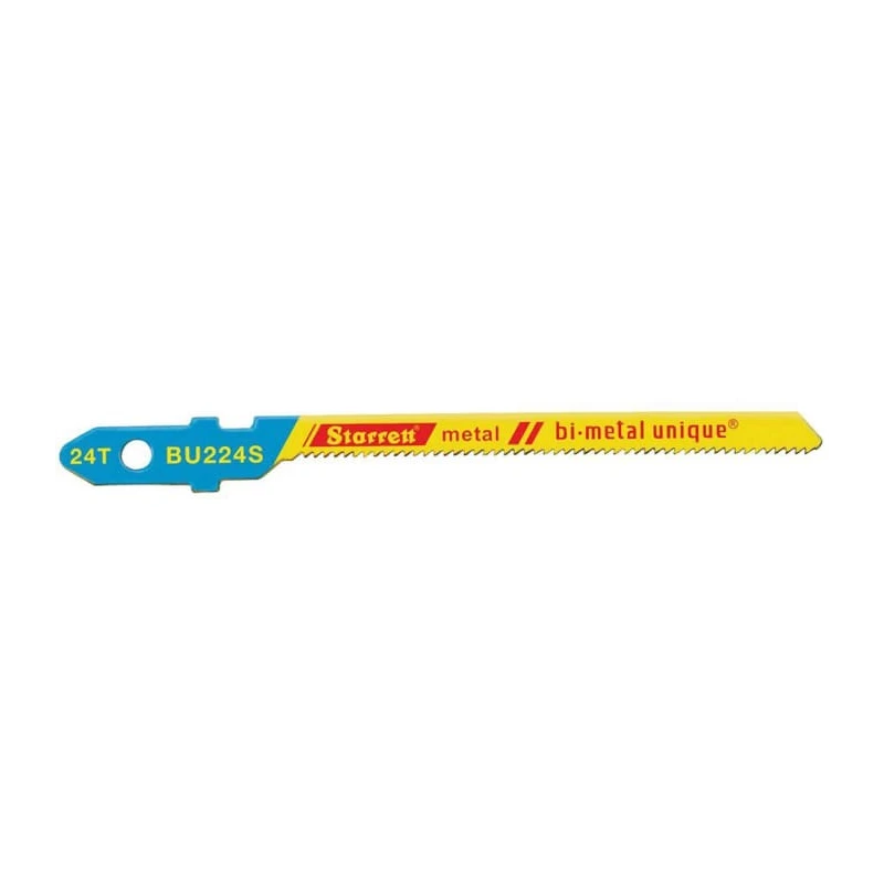 Starrett Jigsaw Blade Bi-Metal 50 mm Length 24 Teeth Per Inch Pack of 5 BU224S-5
