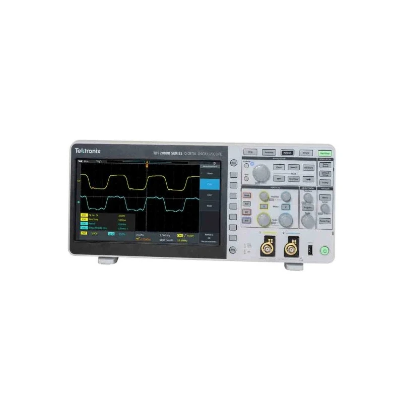 Tektronix Digital Storage Bench Oscilloscope 2 Channels 100 MHz Bandwidth 9 inch TFT LCD TBS2000B