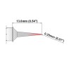 Thermaltronics 0.25 mm Micro Fine 13.6 mm Soldering Iron Tip S75MF003