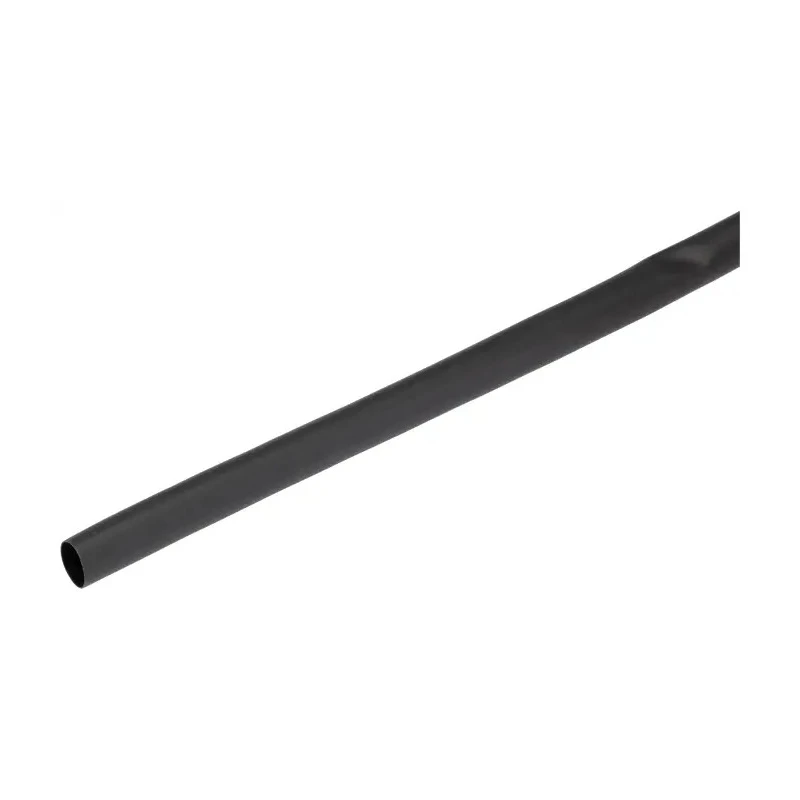 HellermannTyton Heat Shrink Tubing Black 8 mm Sleeve Diameter 1.2 m Length 4:1 Ratio TA42