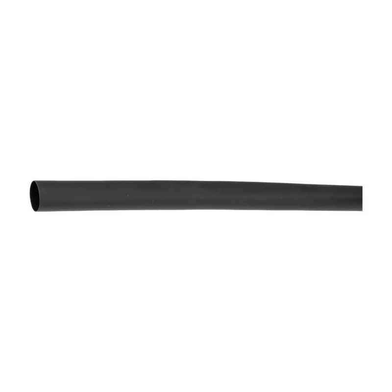 HellermannTyton Heat Shrink Tubing Black 8 mm Sleeve Diameter 1.2 m Length 4:1 Ratio TA42