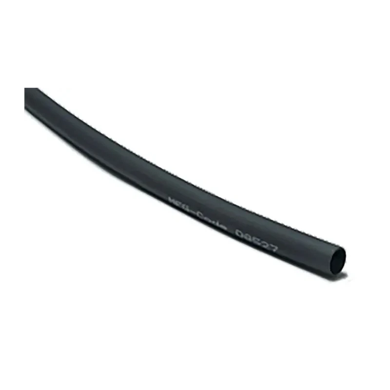 HellermannTyton Halogen Free Heat Shrink Tubing Black 3.2 mm Sleeve Diameter x 150 m Length 2:1 Shrink Ratio SE28