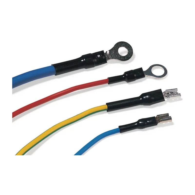 HellermannTyton Heat Shrink Tubing Black 25.4 mm Sleeve Diameter x 5m Length 2:1 Ratio 300-32540 HIS-PACK-25.4/12.7-PO-X-BK