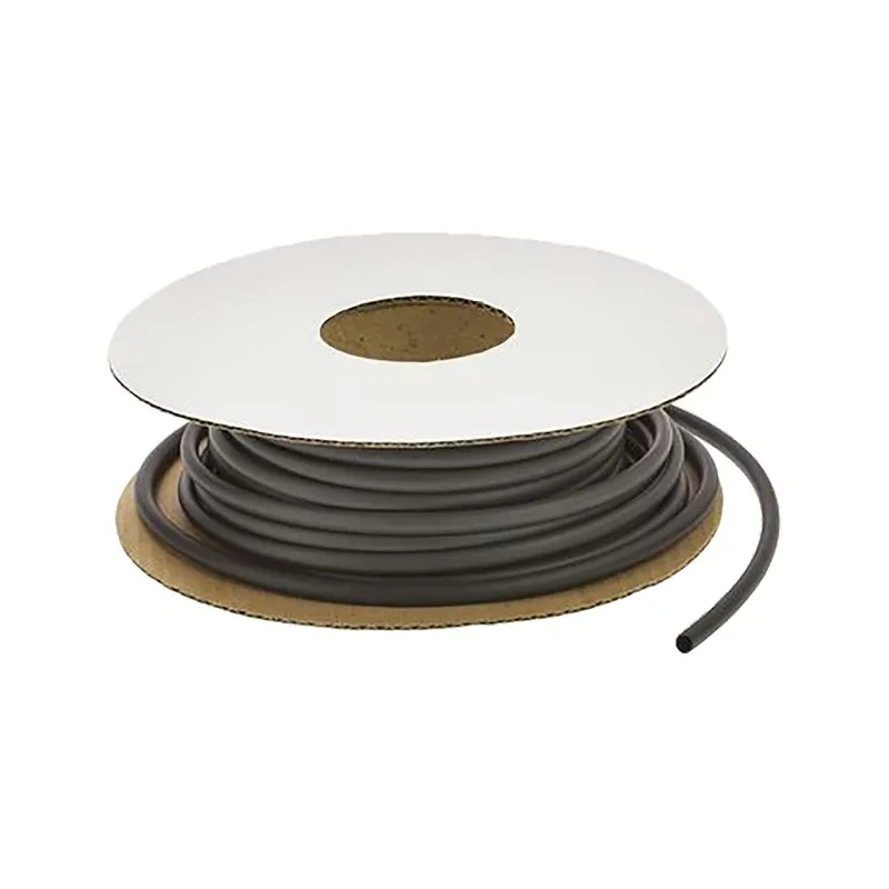 HellermannTyton Heat Shrink Tubing Black 25.4 mm Sleeve Diameter x 5m Length 2:1 Ratio 300-32540 HIS-PACK-25.4/12.7-PO-X-BK