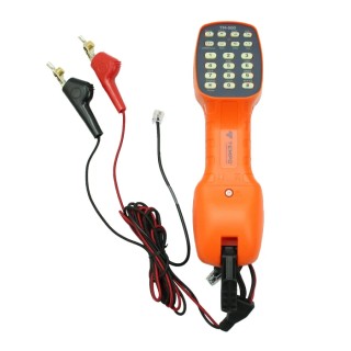 Tempo Phone Line Tester ADSL Compatible TM500 with Digital Dial Type, Ground Start, and Mains Powered TM500