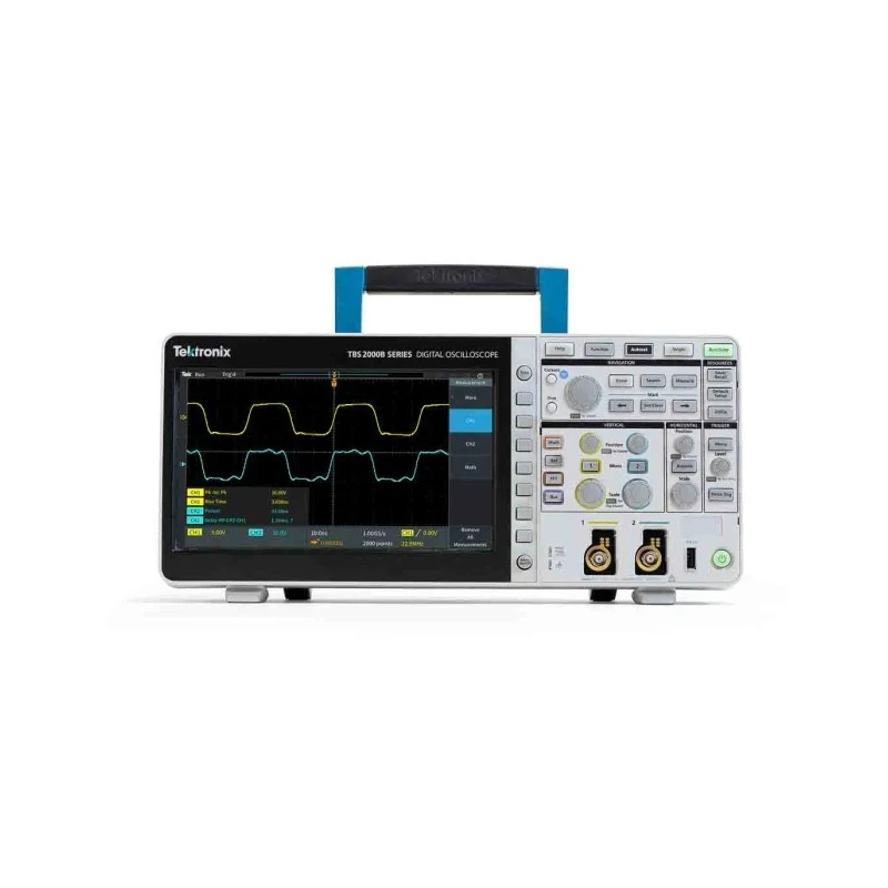 Tektronix Digital Storage Bench Oscilloscope 200 MHz, 2 Channels, 9-Inch TFT LCD TBS2000B