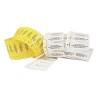 TE Connectivity Yellow Print Cable Labels, 50.8 mm Width, 12.7 mm Length, 250 Per Pack CM-SCE-TP-1/2-6H-4