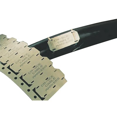 TE Connectivity White White Print Cable Labels 50.8 mm Width 250 Per Pack CM-SCE-TP-1/4-4H-9